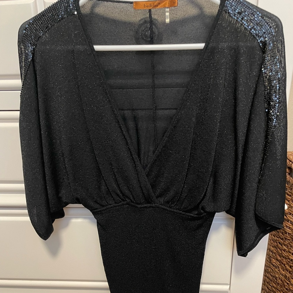 Black dress top